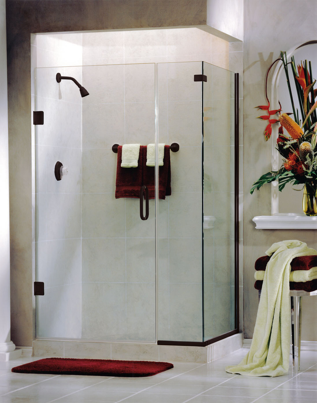 Heavy Glass Shower Door