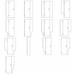 In-Line Shower Door Configuration Layouts